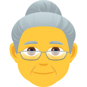 Openmoji👵 Old Woman