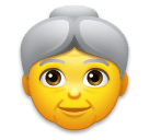 Emojidex 👵 Old Woman