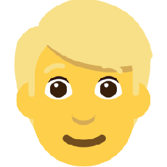 Messenger👱‍♂️ Man: Blond Hair