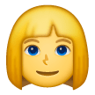 Samsung 👱‍♀️ Woman: Blond Hair