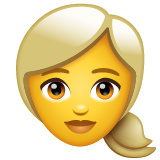 Twitter 👱‍♀️ Woman: Blond Hair