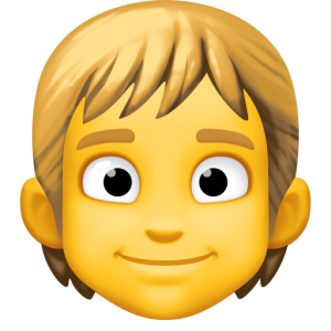 Openmoji👱 Pessoa: Cabelo Loiro