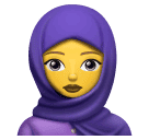 Joypixels 🧕 Woman with Headscarf