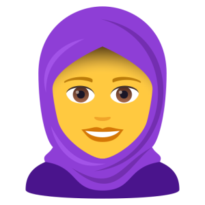 Openmoji🧕 Woman with Headscarf