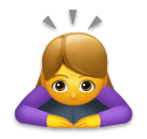 Emojidex 🙇‍♀️ Woman Bowing