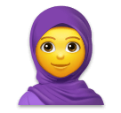 Emojidex 🧕 Femme avec foulard