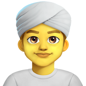 LG👳 Osoba nosząca turban