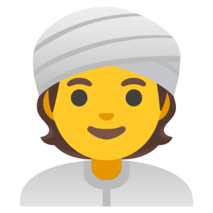 Google 👳 Person Wearing Turban