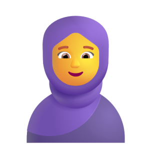 Microsoft 🧕 Woman with Headscarf