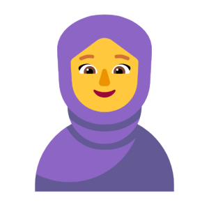 Whatsapp 🧕 Woman with Headscarf