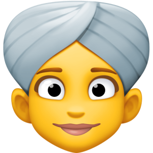 Skype 👳‍♀️ Woman Wearing Turban