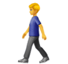 Openmoji🚶‍♂️ Hombre caminando