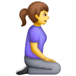 Samsung 🧎‍♀️‍➡️ Woman Kneeling Facing Right