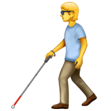 Facebook 🧑‍🦯 Person with White Cane