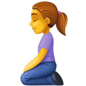 Joypixels 🧎‍♀️ Woman Kneeling