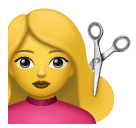 Joypixels 💇‍♀️ Woman Getting Haircut