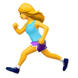 Apple 🏃‍♀️ Woman Running