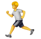 Joypixels 🏃‍♂️ Uomo che corre