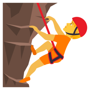 Joypixels 🧗‍♂️ Man Climbing