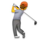 Openmoji🏌️ Person Golfing