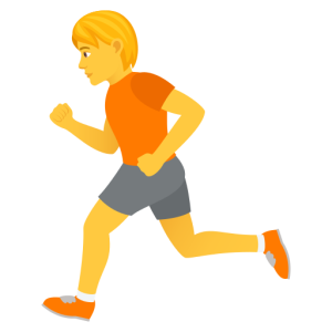 Openmoji🏃‍♂️ Hombre corriendo