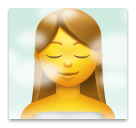 Openmoji🧖‍♀️ Woman in Steamy Room