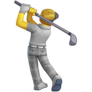 Emojidex 🏌️ Person Golfing