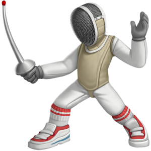 Openmoji🤺 Person Fencing