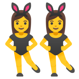 Google 👯‍♀️ Women with Bunny Ears