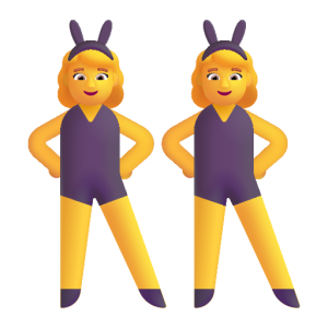 Microsoft 👯‍♀️ Women with Bunny Ears