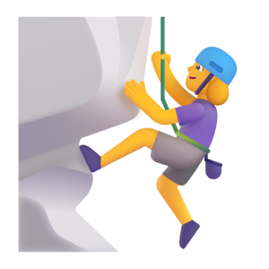 Microsoft 🧗‍♀️ Woman Climbing