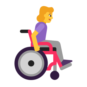 Twitter 🧑‍🦽‍➡️👨‍🦽‍➡️👩‍🦽‍➡️ Emoji fauteuil roulant manuel tourné vers la droite