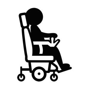 Skype 🧑‍🦼‍➡️👨‍🦼‍➡️👩‍🦼‍➡️ Fauteuil roulant motorisé orienté vers la droite