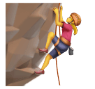 Joypixels 🧗‍♀️ Woman Climbing