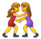 Emojidex 🤼‍♀️ Lucha libre femenina
