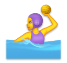 Emojidex 🤽‍♀️ Su Topu Oynayan Kadın