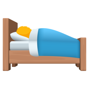 Openmoji🛌 Person in Bed