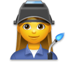 Emojidex 👩‍🏭 Woman Factory Worker