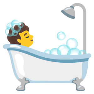 Google 🛀 Persona che fa il bagno