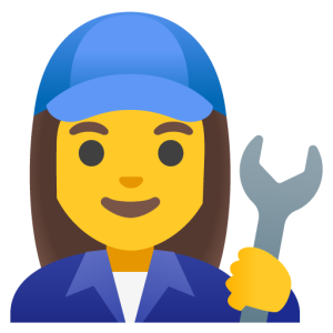 Google 👩‍🔧 Woman Mechanic