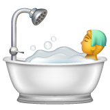 Twitter 🛀 Persona che fa il bagno