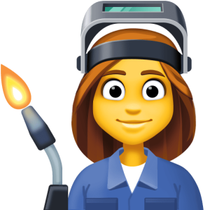 Skype 👩‍🏭 Woman Factory Worker