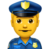 Apple 👮‍♂️ Man Police Officer
