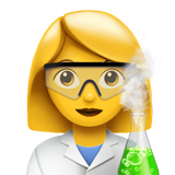 Apple 👩‍🔬 Woman Scientist