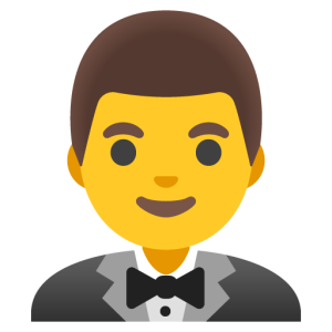 Apple 🤵‍♂️ Man in Tuxedo