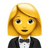 Apple 🤵‍♀️ Woman in Tuxedo