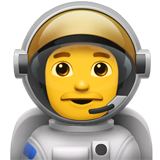 Apple 👨‍🚀 Man Astronaut