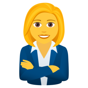 Joypixels 👩‍💼 Woman Office Worker