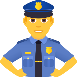 Joypixels 👮‍♂️ Man Police Officer