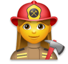 Openmoji👩‍🚒 Woman Firefighter